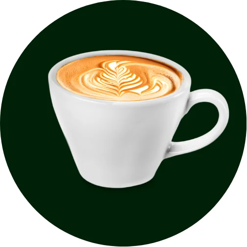 Hot Hazelnut Latte